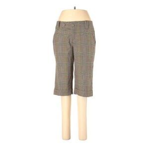 DKNY Jeans Shorts Checked Dress Pants Size 8 NWT